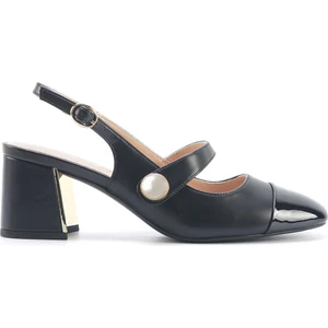 Nine West Enta 5fx Siyah Kadın Topuklu Ayakkabı