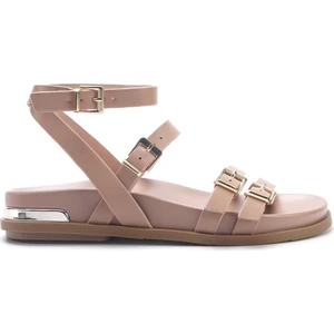Nine West HERANES 5FX Bej Kadın Düz Sandalet