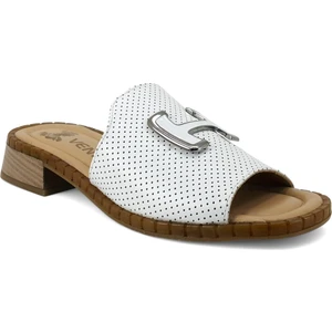 2512001 25YT Kadın Günlük Terlik Beyaz