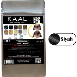 100 gr Siyah (Black) Saç Tozu