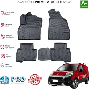 Fiorino Araca Özel 3D Paspas 2007 2008 2009 2010 2011 2012 2013