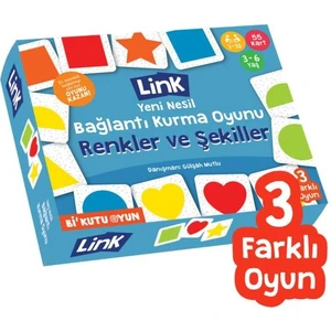 Link - Renkler ve Şekiller - Yeni Nesil Bağlantı Kurma Oyunu