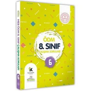 Lgs Meb Çalışma Soruları Ölçme Değerlendirme Merkezi Ödm 8.sınıf Çalışma Kitabı 6 (Renkli A4 Boyut)Lgs Meb Çalışma Soruları Ölçme Değerlendirme Merkezi Ödm 8.sınıf Çalışma Kitabı 6 (Renkli A4 Boyut)