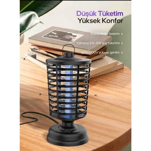 Elektrikli Ev Tipi Masa Üstü Sivrisinek Sinek Öldürücü Cihaz, Cız Lamba Mor Işık