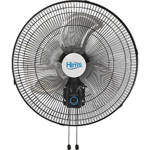 HEF-DZ500 130W 50 cm Siyah 3 Kanat Zincirli Sanayi Tipi Duvar Vantilatörü