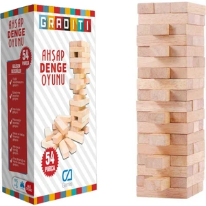 C&a Games Graditi Ahşap Denge Oyunu 54 Parça