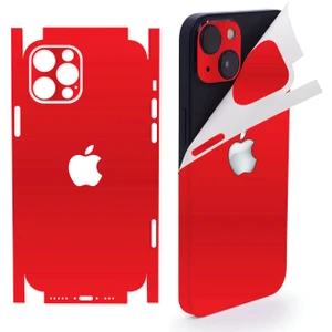 Iphone 16 Pro Max Için 360 Full Arka Kaplama Koruma Sticker - 14 Farklı Renk Kırmızı