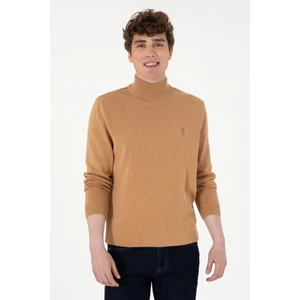U.s. Polo Assn. Erkek Camel Melanj Kazak /triko 50288887-VR122