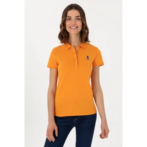 U.s. Polo Assn. Kadın Turuncu Tişört Basic 50300896-VR051