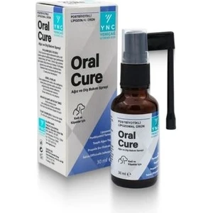 Ync Oral Cure Kedi  ve Köpekler Için Ağız ve Diş Bakım Spreyi 30 ml