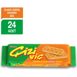 Çiziviç Peynirli Sandviç Kraker 82 gr x 24 Adet