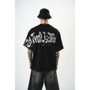 Erkek World Is Mine Baskılı Oversize T-Shirt Saks