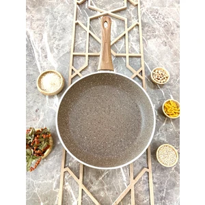 Granit 28 cm Tava-Kahverengi