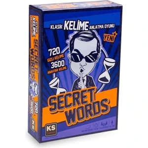 Ks Games Secret Words Tahmin Oyunu Yerli Tabu Eğlenceli Aile Oyun