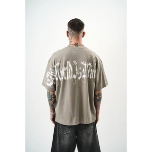 Erkek World Is Mine Baskılı Oversize T-Shirt Saks