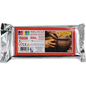 Seramik Kil 500GR Kahverengi