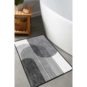 Lenia Gri 3'lü Set Banyo Paspası Djt