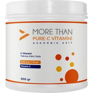 More Than Pure C Askorbik Asit 500 gr