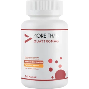 More Than Quattromag Magnezyum Kompleks 60 Kapsül