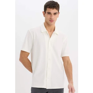 Regular Fit Polo Yaka Yazlık Kısa Kollu Gömlek E1211AX25SM