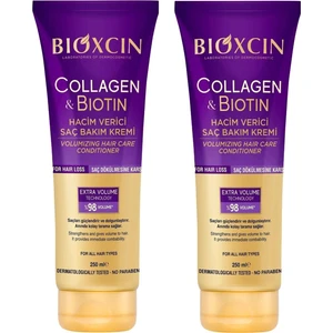 Collagen Biotin Hacim Verici Saç Bakım Kremi 250 ml 2 Adet