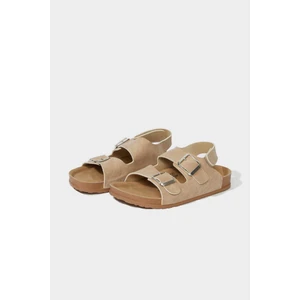 Kız Çocuk Cırt Cırtlı Düz Taban Sandalet C2804A825SM