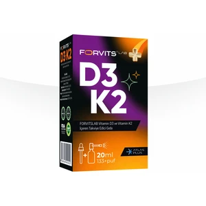 Forvits Lab D3 K2 Takviye Edici Gıda
