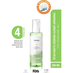 & Yüz Temizleme Jeli Glycolic Asit&niacinamide&hyaluronic 200 ml