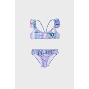 Seastar Desenli Çabuk Kuruyan Fırfırlı Bikini Takım Kız Çocuk Bikini SB2515000109