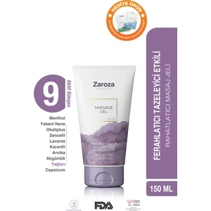 Masaj Jeli Biber Ekstresi & Lavanta ve Okaliptus Yağı 150 ml