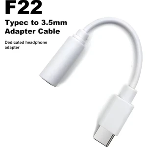 Duoqin F22 Kulaklık Dönüştürücü Type-C 3.5mm