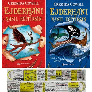 Ejderhanı Nasıl Eğitirsin 2 Kitap Set + Mat. Öğreten Cetvel