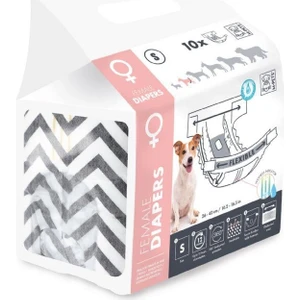 Diapers Dişi Köpekler İçin Külot (S) 10'lu