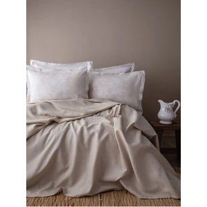 Tanya Bambu Pike Takımı Bej Tek Kişilik