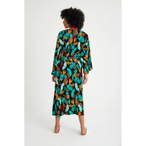 Masho Trend Pune Model Kimono - Plaj Elbisesi Mayo Üstü Kimono - Bayan Kimono