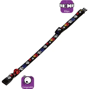 Kedi Boyun Tasma Çing. 30Cm Siyah