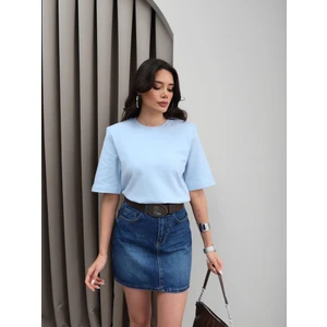 Vatkalı Kısa Kol Tshirt