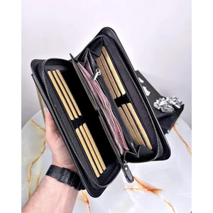 Deri Lüks Çanta El Tutamaçlı Çok Bölmeli Premium Seri El Çantası 2082