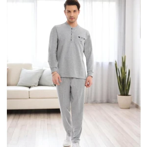 Erkek 2'li Mevsimlik %100 Pamuk Pijama Takım