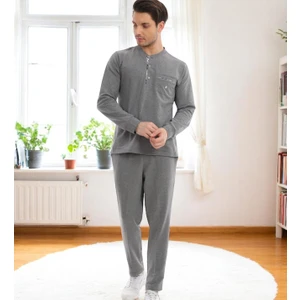 Erkek 2'li Mevsimlik %100 Pamuk Pijama Takım