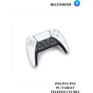 T28 Bluetooth Oyun Kolu Ps4 Ps5(Ps4 Oyunları) ve Pc Uyumlu Wireless Kablosuz Joystick