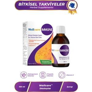 İmmune Bitkisel Takviye Edici Şurup 150 ml