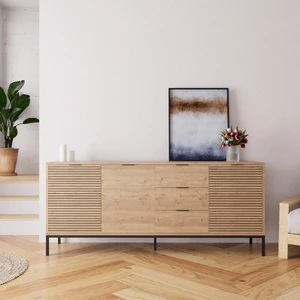 H0060 180 cm Alya Konsol Modern Yemek Odası Şık Depolama Alanı TV Ünitesi Alternatifi