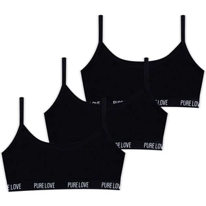 Kız Çocuk 3'lü Ip Askılı Yarım Atlet