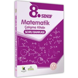 2025 8.sınıf Lgs Matematik Meb Çalışma Kitabı Soru Bankası (Renkli Baskı A4 Boyutlu)