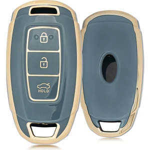 Kona 3 Buton Smart Nano Anahtar Kılıfı Mavi