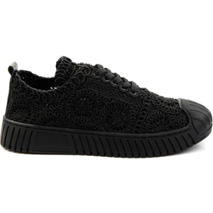 Siyah Leather Kadın Sneaker K01331175016