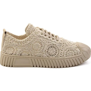 Bej Leather Kadın Sneaker K01331175016