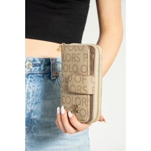 Paul Brand Kadın Bol Kartlıklı Çok Bölmeli Turuncu Cüzdan TRY8011