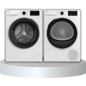 9 kg Çamaşır - Kurutma Makinesi Beyaz Set (9120 Dmx - 901 Kmx)